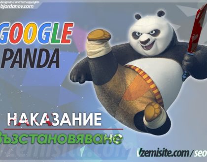 Възстановяване от Google Panda наказание